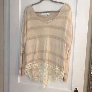 Free People Open Back Sweater
